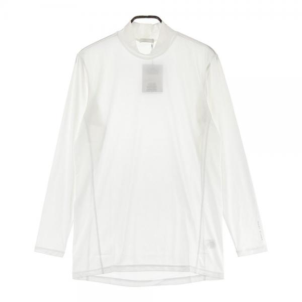 サイズ：50 HEAL CREEK ヒールクリーク  長袖ハイネックインナーTシャツ  ホワイト系 [240101449139] ゴルフウェア メンズ ストスト HEAL CREEK ヒールクリーク 長袖ハイネックインナーTシャツ
