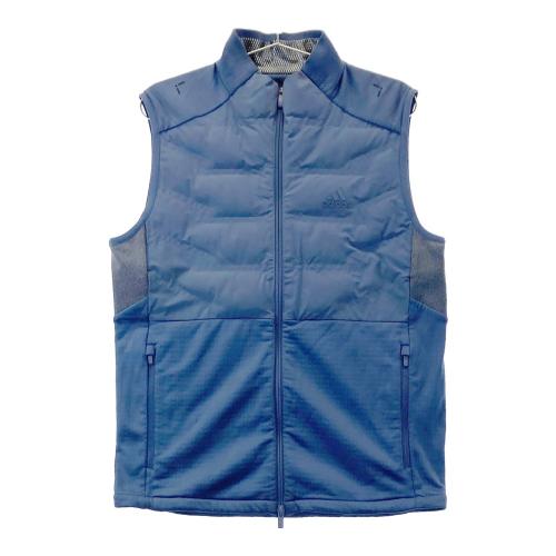 ADIDAS GOLF アディダスゴルフ 中綿 ジップベスト ブルー系 サイズ：M
