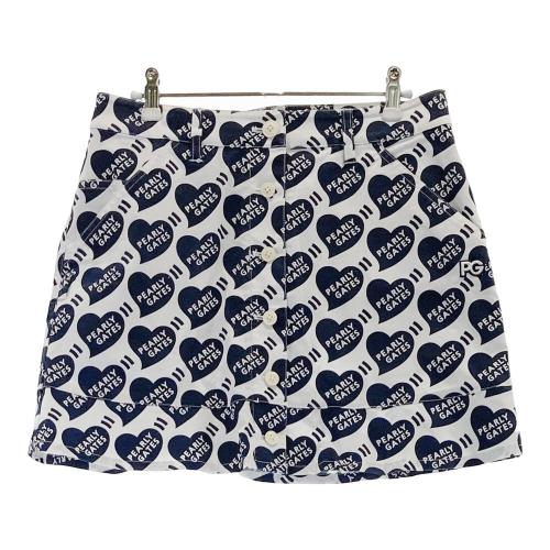 ❤新品❤PEARLY GATESパーリーゲイツスウェットストレッチスカート 花柄 PEARLY GATES パーリーゲイツ 2022年 ストレッチスカート ハート