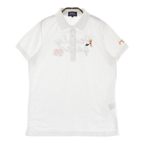 PEARLY GATES パーリーゲイツ 半袖ポロシャツ ホワイト系 サイズ