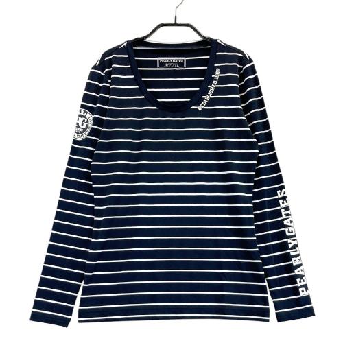【新品】パーリーゲイツ 長袖カットソー サイズ5 PEARLY GATES パーリーゲイツ 長袖 インナーTシャツ ボーダー柄