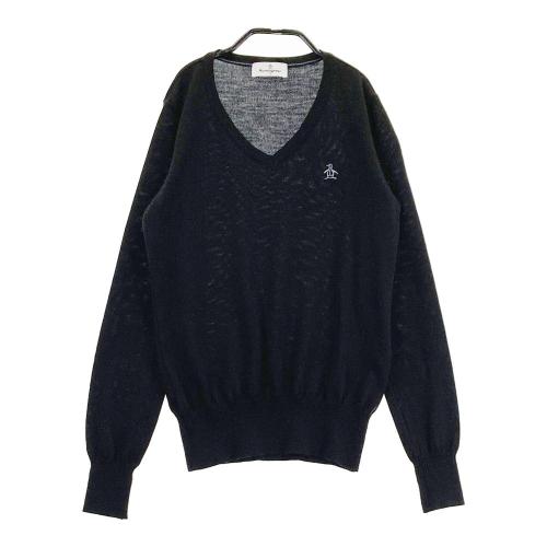 MUNSING WEAR マンシングウェア Vネック ウール ニットセーター