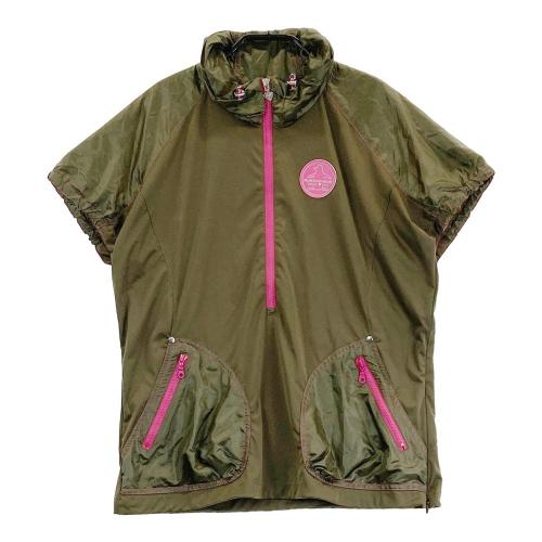 MUNSING WEAR マンシングウェア 裏メッシュ 半袖ワンピース カーキ系