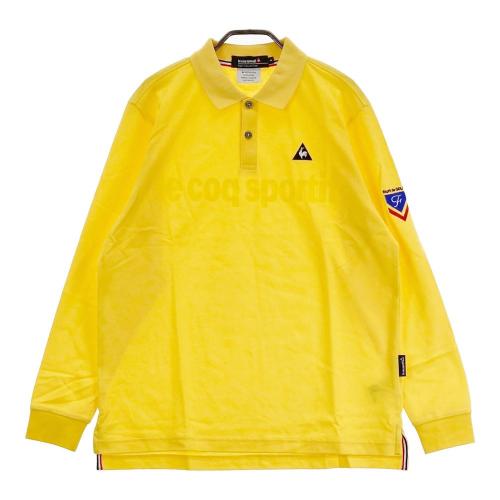 サイズ：L LE COQ GOLF ルコックゴルフ  長袖 ジップジャケット  イエロー系 [240101486112] ゴルフウェア メンズ ストスト サイズ：L LE COQ GOLF ルコックゴルフ 長袖 ジップジャケット