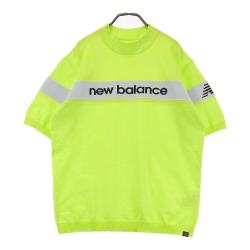 サイズ：5 NEW BALANCE GOLF ニューバランス  半袖ニット  グリーン系 [240101451303] ゴルフウェア メンズ ストスト NEW BALANCE GOLF ニューバランス 半袖ニット グリーン系 サイズ