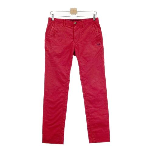 PEARLY GATES パーリーゲイツ ストレッチパンツ レッド系 サイズ：4