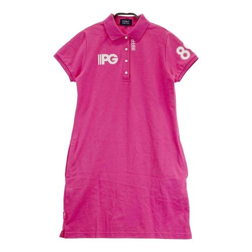 未使用　美品　マークアンドロナ 襟　ポロワンピ　M ノースリーブロイヤルブルー 未使用 美品 マークアンドロナ 襟 ポロワンピ M ノースリーブロイヤル