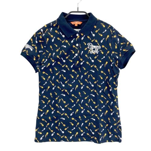 BEAMS GOLF ビームスゴルフ ベスト スウェット地 ネイビー系