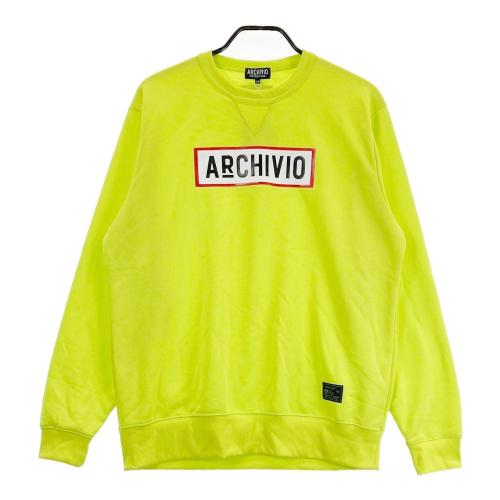 ARCHIVIO アルチビオ 長袖プルオーバー パーカー 裏起毛 グリーン系