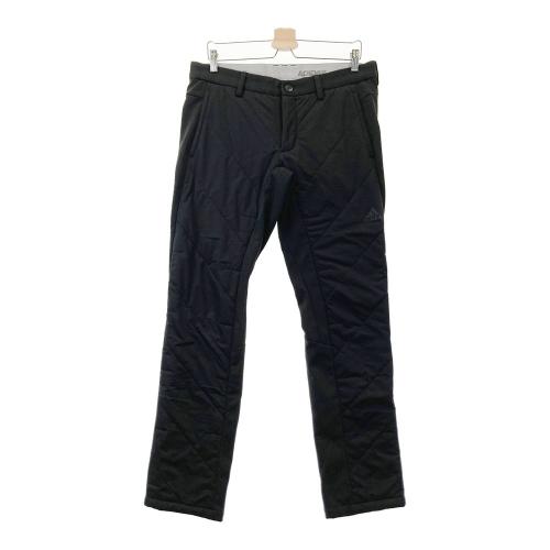 ADIDAS GOLF アディダスゴルフ FR5996 裏起毛 中綿パンツ ブラック系