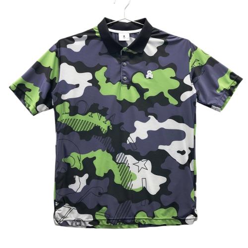 MARK&LONA マークアンドロナ モックネック半袖Tシャツ カモフラ