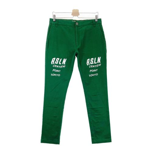 RUSSELUNO ラッセルノ RS-2120706 ジョガーパンツ チェック柄 グリーン