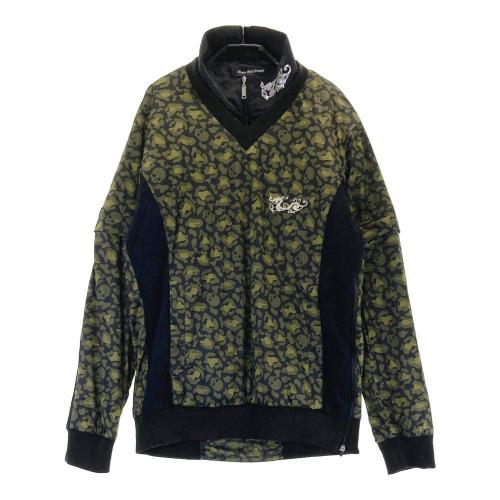 JACK BUNNY ジャックバニー ニット 長袖ブルゾン カモフラ 迷彩