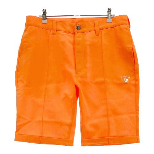 Russelunoラッセルノ 半袖 ポロシャツ ロゴ ホワイト オレンジ RUSSELUNO ラッセルノ 半袖ポロシャツ ルチャ オレンジ系 サイズ：7