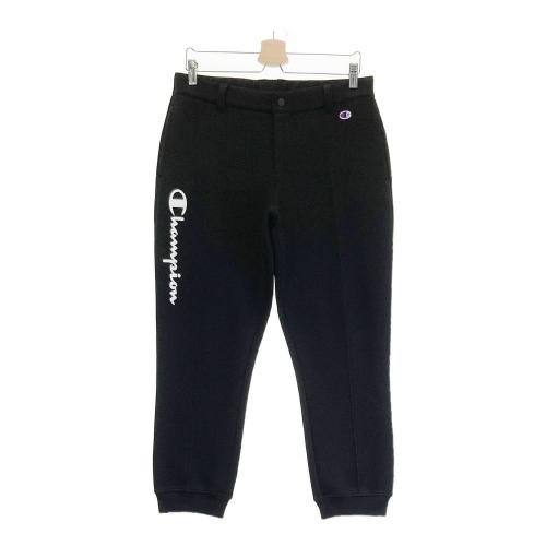 サイズ：L CHAMPION GOLF チャンピオンゴルフ  裏メッシュスウェットパンツ  ブラック系 [240101459557] ゴルフウェア メンズ ストスト CHAMPION GOLF チャンピオンゴルフ 裏メッシュスウェットパンツ