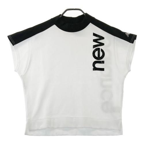 サイズ：0 NEW BALANCE GOLF ニューバランス  長袖ハイネックTシャツ  ホワイト系 [240101489949] ゴルフウェア レディース ストスト NEW BALANCE GOLF ニューバランス 長袖ハイネックTシャツ