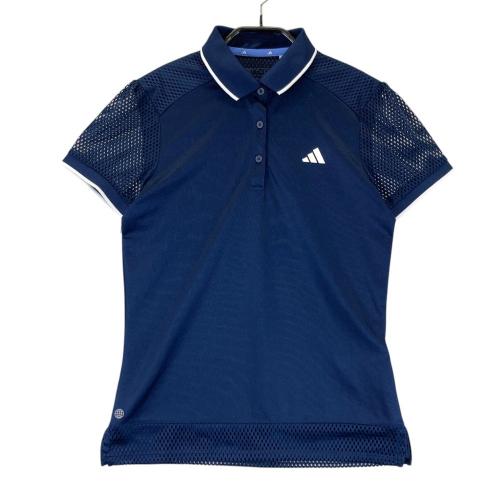 サイズ：3XL RODDIO ロッディオ  半袖ポロシャツ ボタンダウン  ネイビー系 [240101441973] ゴルフウェア メンズ ストスト ADIDAS GOLF アディダスゴルフ 半袖ポロシャツ ボタンダウン
