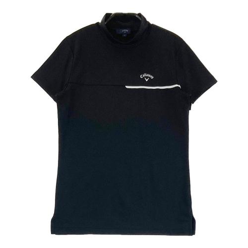 サイズ：S CALLAWAY キャロウェイ 2025年 モックネック 半袖 Tシャツ  ホワイト系 [240101475528] ゴルフウェア レディース ストスト CALLAWAY キャロウェイ 2025年 モックネック 半袖 Tシャツ