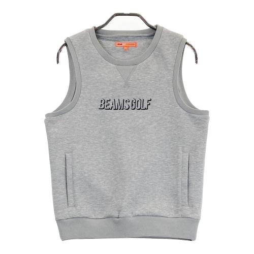 BEAMS GOLF ビームスゴルフ フード付き ベスト Lサイズ グレー BEAMS GOLF ビームスゴルフ フード付き ベスト Lサイズ グレー BEAMS