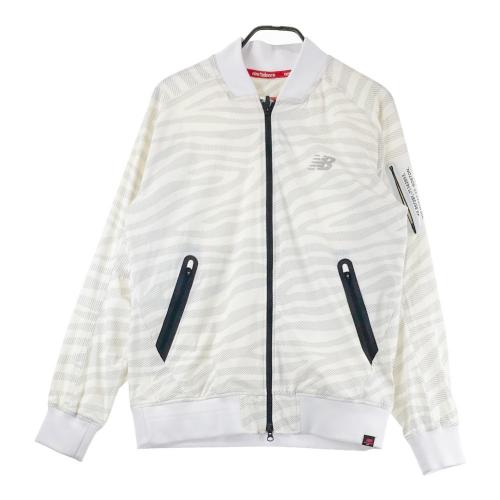 サイズ：7 NEW BALANCE GOLF ニューバランス  長袖ニットジャケット  ブラック系 [240101425646] ゴルフウェア メンズ ストスト NEW BALANCE GOLF ニューバランス 長袖ニットジャケット