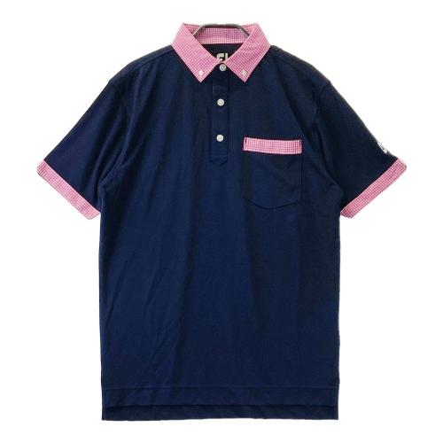 ＦＪ フットジョイ ゴルフ 長袖ポロシャツ【ネイビー/XL】新品 美品 フットジョイ FJ ゴルフウェア 長袖ポロシャツ L ネイビー