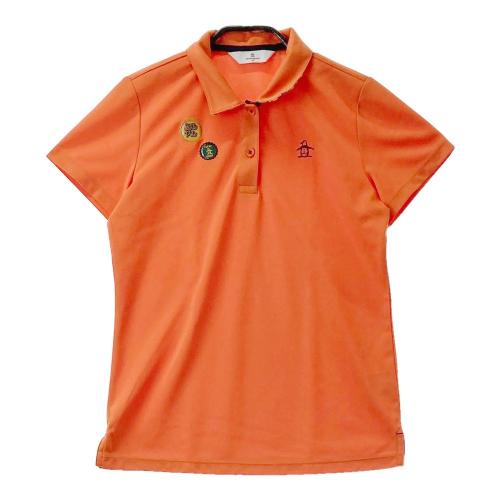 MUNSING WEAR マンシングウェア 半袖 ジップジャケット オレンジ系