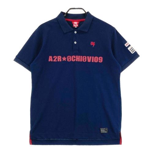 ARCHIVIO アルチビオ 半袖ポロシャツ レッド系 サイズ：48