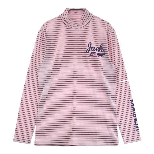 サイズ：5 JACK BUNNY ジャックバニー  長袖 インナーTシャツ  ネイビー系 [240101455218] ゴルフウェア メンズ ストスト JACK BUNNY ジャックバニー 長袖 インナーTシャツ ネイビー系