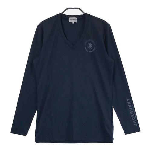 サイズ：4 PEARLY GATES パーリーゲイツ  長袖インナーTシャツ  ネイビー系 [240101413358] ゴルフウェア メンズ ストスト サイズ：4 PEARLY GATES パーリーゲイツ 長袖インナーTシャツ