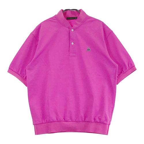 サイズ：38 SCYE BASICS サイ ベーシック  半袖襟付きTシャツ  ピンク系 [240101455275] ゴルフウェア メンズ ストスト SCYE BASICS サイ ベーシック 半袖襟付きTシャツ ピンク系