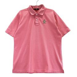Munsingwear コーラルピンク ポロシャツ L