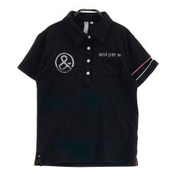 サイズ：M AND PER SE アンパスィ 2024年モデル AFF9284W7 タートルネック 長袖Tシャツ 総柄 ブラック系 [240101371573] ゴルフウェア レディース ストスト サイズ：M AND PER SE アンパスィ 2024年モデル AFF9284W7