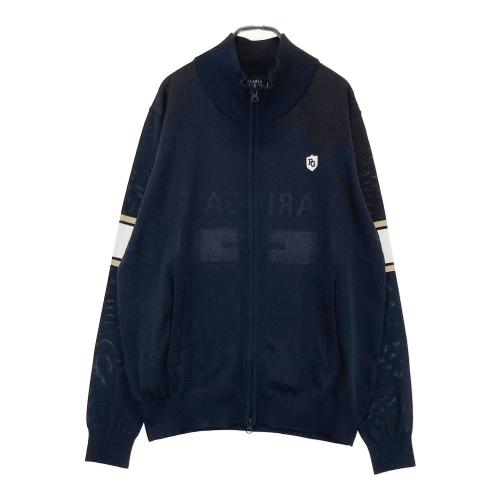 PEARLY GATES パーリーゲイツ ニットジップジャケット ネイビー
