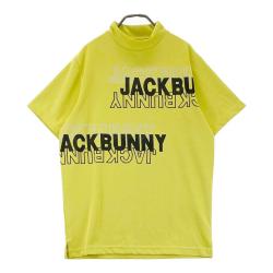 サイズ：6 JACK BUNNY ジャックバニー  ハイネック長袖Tシャツ  ブラック系 [240101435147] ゴルフウェア メンズ ストスト JACK BUNNY ジャックバニー ハイネック長袖Tシャツ ブラック系 6