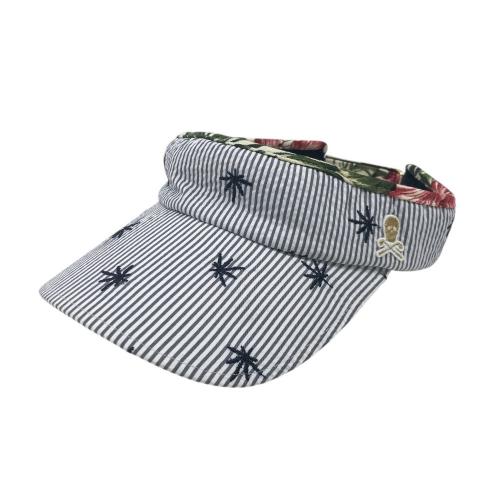 MARK & LONA バイザー グレー FREE MARK&LONA マークアンドロナ サンバイザー カモフラ グレー系