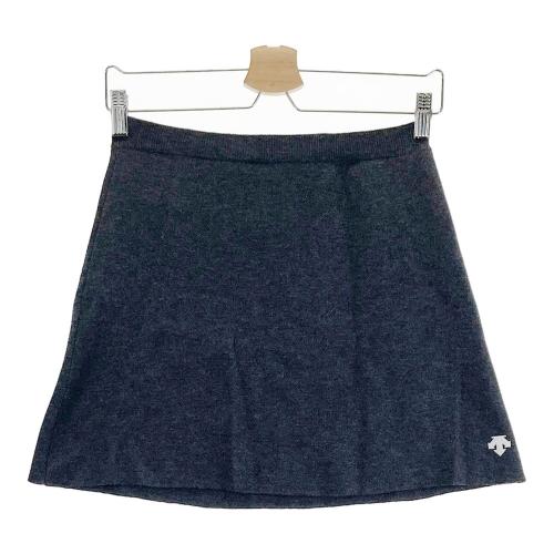 サイズ：L DESCENTE GOLF デサントゴルフ ; モックネック ニットセーター  グレー系 [240101381656] ゴルフウェア レディース ストスト DESCENTE GOLF デサントゴルフ ; モックネック ニットセーター