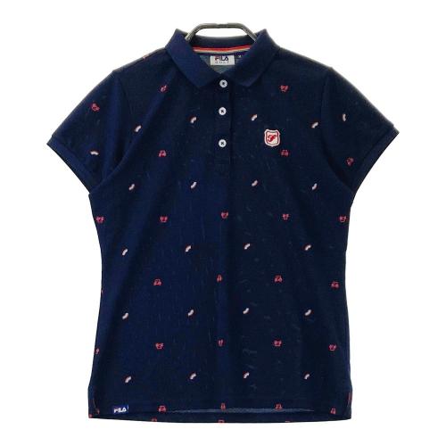 サイズ：M FILA GOLF フィラゴルフ ; 裏起毛 ジップジャケット 総柄 カーキ系 [240101449801] ゴルフウェア レディース ストスト サイズ：M FILA GOLF フィラゴルフ ; 裏起毛 ジップジャケット