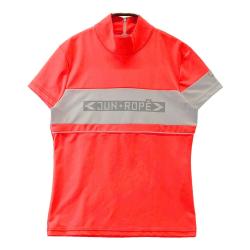 サイズ：M JUN&amp;ROPE ジュン アンド ロペ ERM-13010 半袖ハイネックTシャツ  イエロー系 [240101416588] ゴルフウェア レディース ストスト サイズ：M JUN&ROPE ジュン アンド ロペ ERM-13010 半袖
