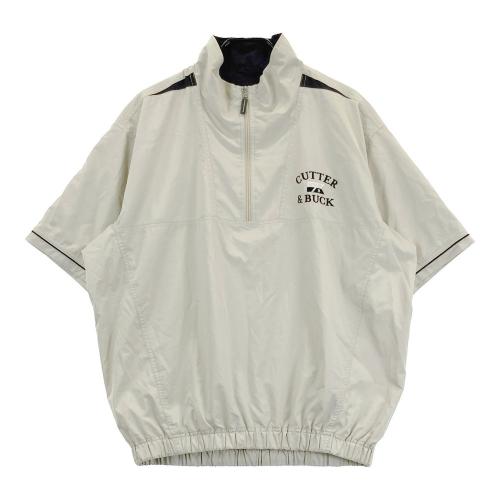 LE COQ GOLF ルコックゴルフ ハーフジップ 半袖ブルゾン レッド