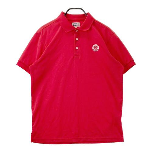 JACK BUNNY ジャックバニー 半袖ポロシャツ レッド系 サイズ：5 ランク