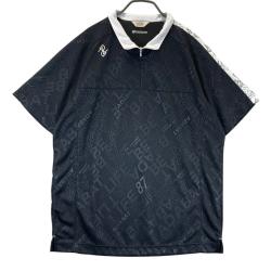 サイズ：48 ADABAT アダバット  ハイネック 半袖Tシャツ  ブラック系 [240101489043] ゴルフウェア メンズ ストスト サイズ：48 ADABAT アダバット ハイネック 半袖Tシャツ ブラック