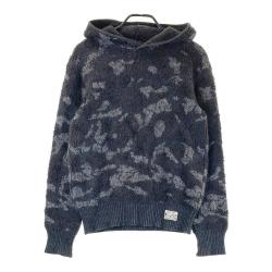 【超美品】モンジー ニットベスト ネイビー ハーフジップ フロントロゴ メンズ M ゴルフウェア monzee MONZEE(モンジー)｜中古ゴルフウェア通販サイトSTST(ストスト)