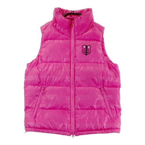 PEARLY GATES パーリーゲイツ ダウンベスト ピンク系 サイズ：0