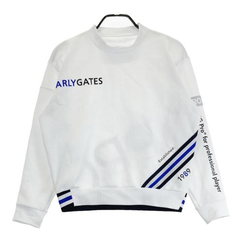 サイズ：1 PGG PEARLY GATES パーリーゲイツ 2024年モデル ダンボールニット 長袖トレーナー  ホワイト系 [240101415094] ゴルフウェア レディース ストスト PGG PEARLY GATES パーリーゲイツ 2024年モデル ダンボール