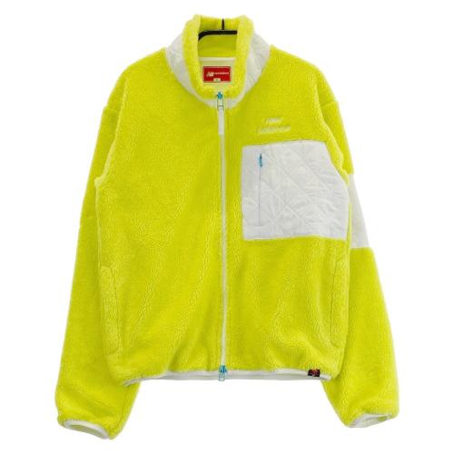 NEW BALANCE GOLF ニューバランス 裏地付 ウール混 ニットジップ