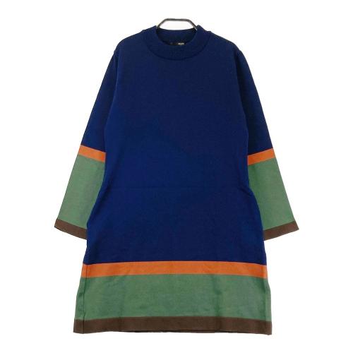 CPG GOLF シーピージーゴルフ 半袖 ニット ワンピース レッド系 サイズ