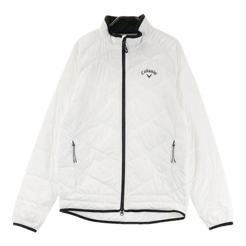 Callaway/キャロウェイ 中綿ジャケット【ホワイト/M】美品！ Callaway キャロウェイアパレル ゴルフウェア メンズ 中綿