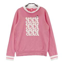 サイズ：36 ARCHIVIO アルチビオ  タートルネック 長袖Tシャツ ロゴ  ピンク系 [240101457799] ゴルフウェア レディース ストスト ARCHIVIO アルチビオ タートルネック 長袖Tシャツ ロゴ ピンク系
