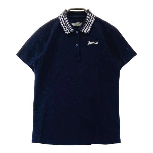 SRIXON スリクソン by DESCENTE 半袖ポロシャツ ボーダー柄