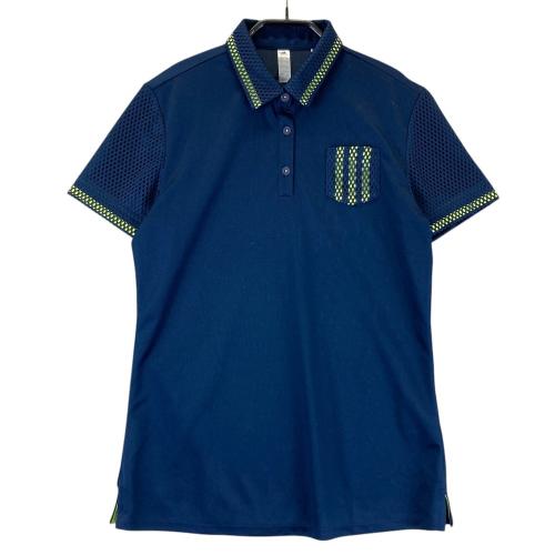 サイズ：3XL RODDIO ロッディオ  半袖ポロシャツ ボタンダウン  ネイビー系 [240101441973] ゴルフウェア メンズ ストスト RODDIO ロッディオ 半袖ポロシャツ ボタンダウン ネイビー系 3XL